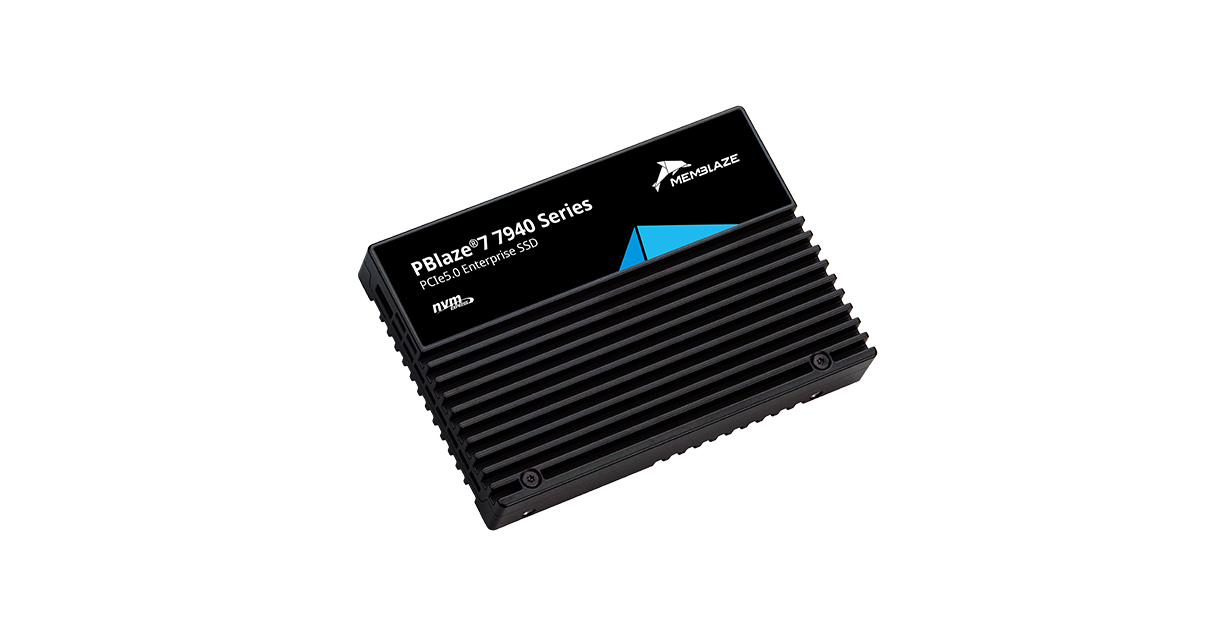Memblaze P7940DT1536Y00 intern solid state drev 15 TB U.2 PCI Express 5.0 NVMe 3D TLC
