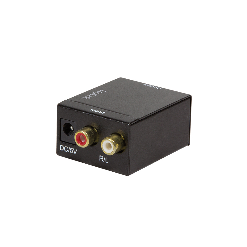 LogiLink CA0102 lydkonverteringsprogram Sort
