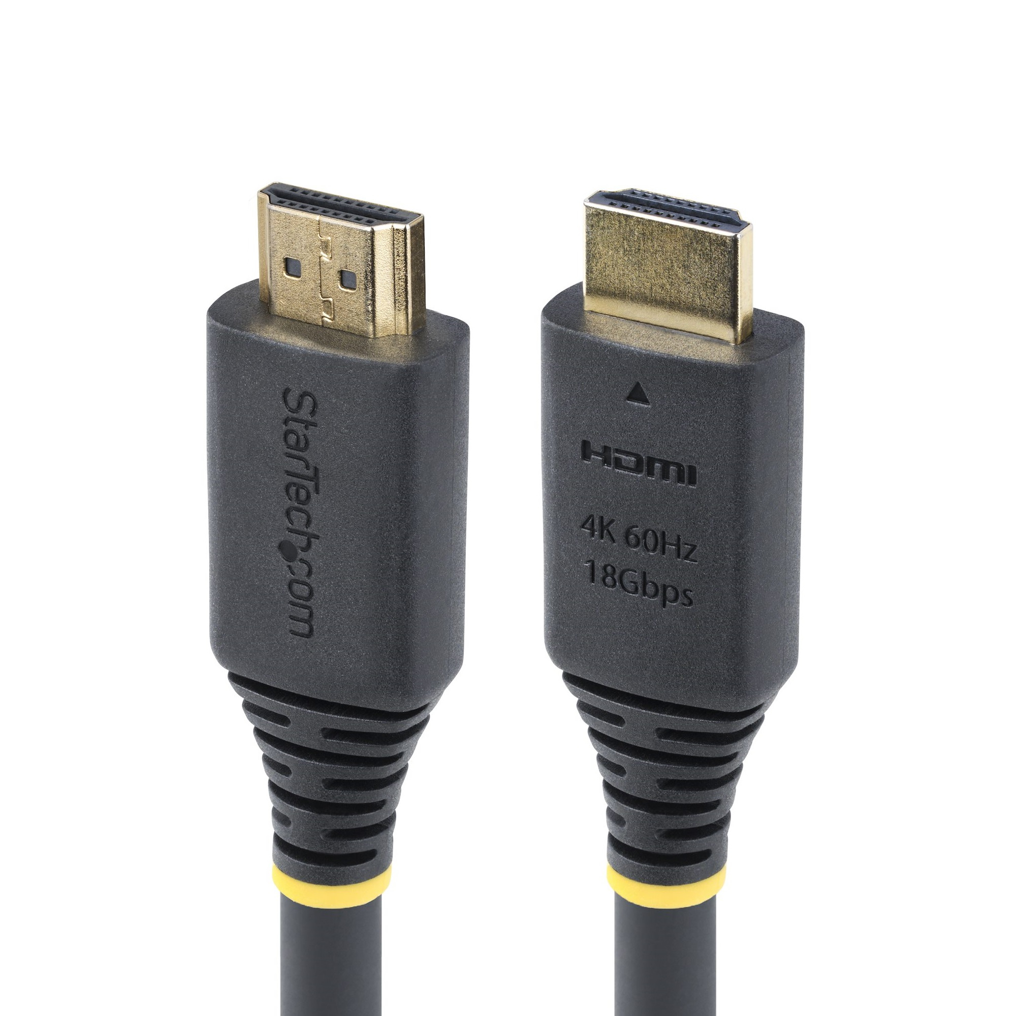StarTech.com HDMI2-CABLE-4K60-5M HDMI-kabel HDMI Type A (Standard) Sort