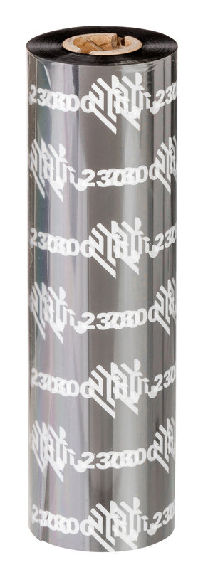 Zebra 2300 Wax varmebånd 300 m Sort