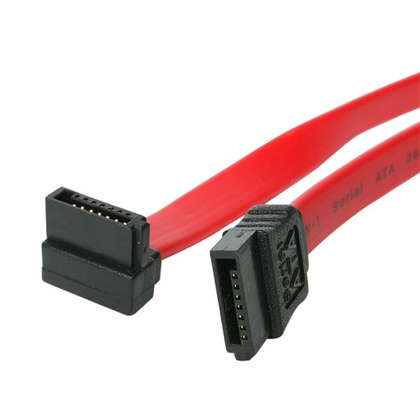 StarTech.com SATA12RA1 SATA-kabel 0,3 m Rød