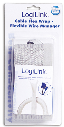 LogiLink KAB0007 kabelsamler Grå