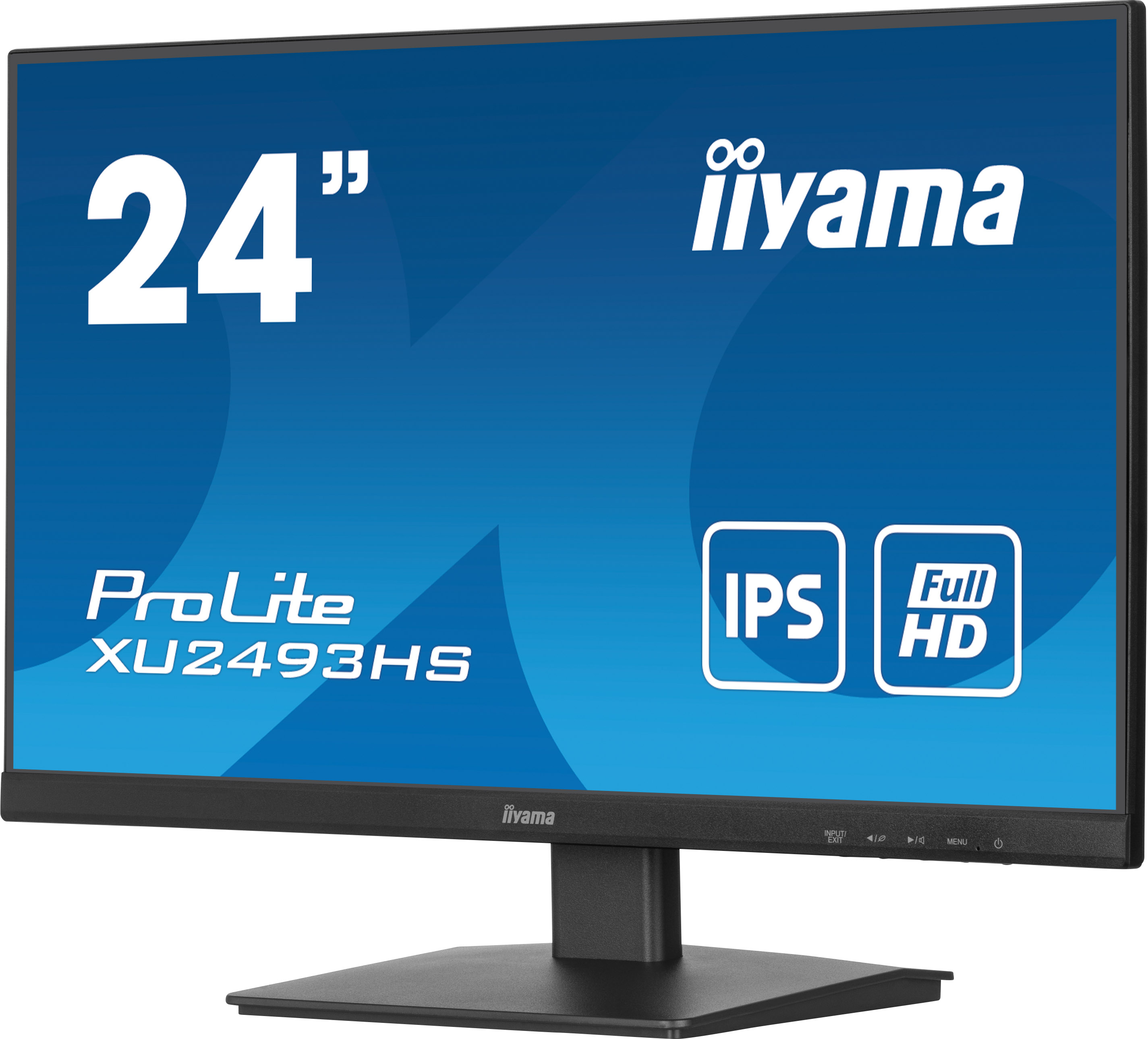 iiyama ProLite XU2493HS-B6 computerskærm 60,5 cm (23.8") 1920 x 1080 pixel Fuld HD LED Sort