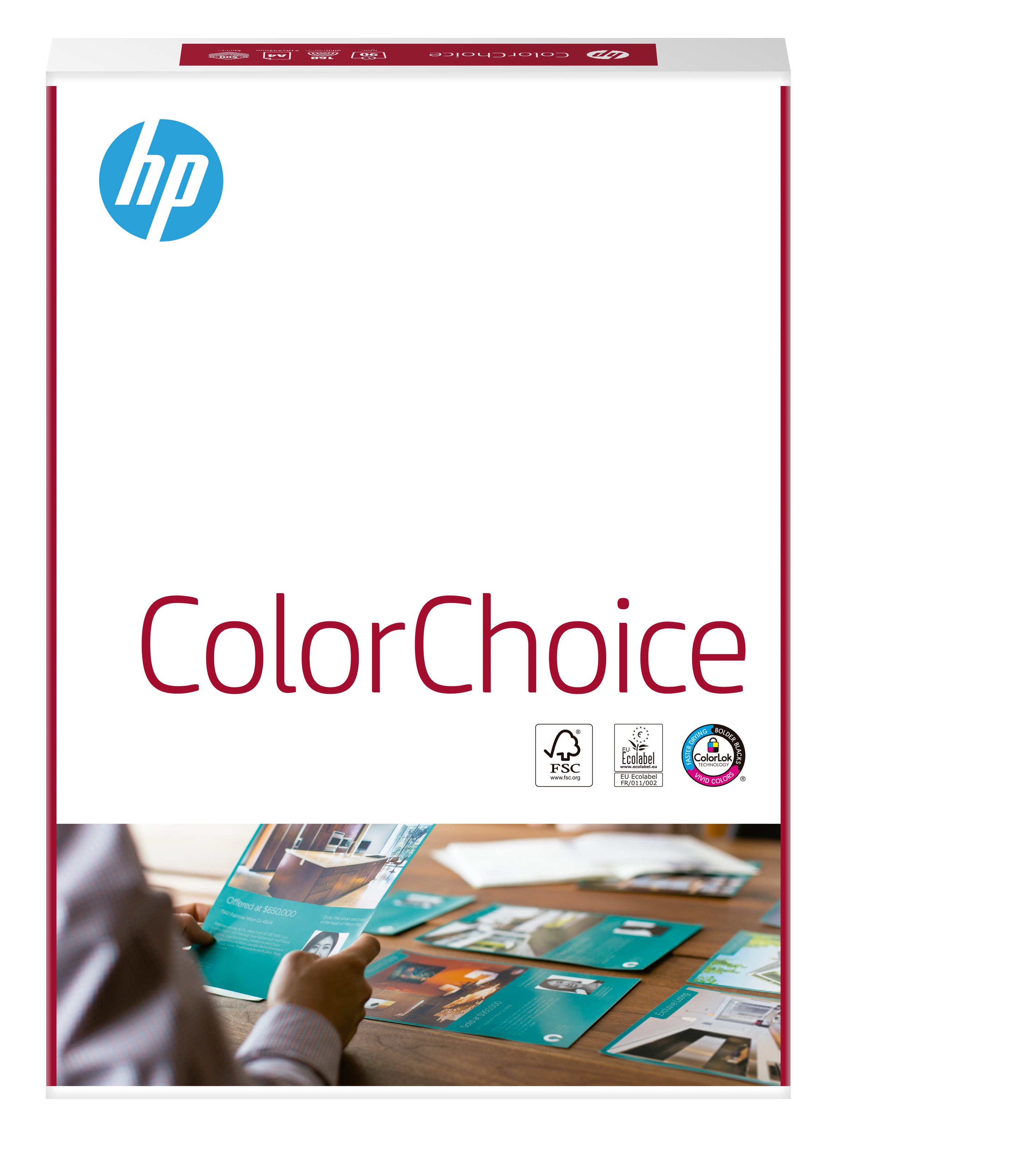 HP Color Choice 500/A3/297x420 printpapir A3 (297x420 mm) 500 ark Hvid