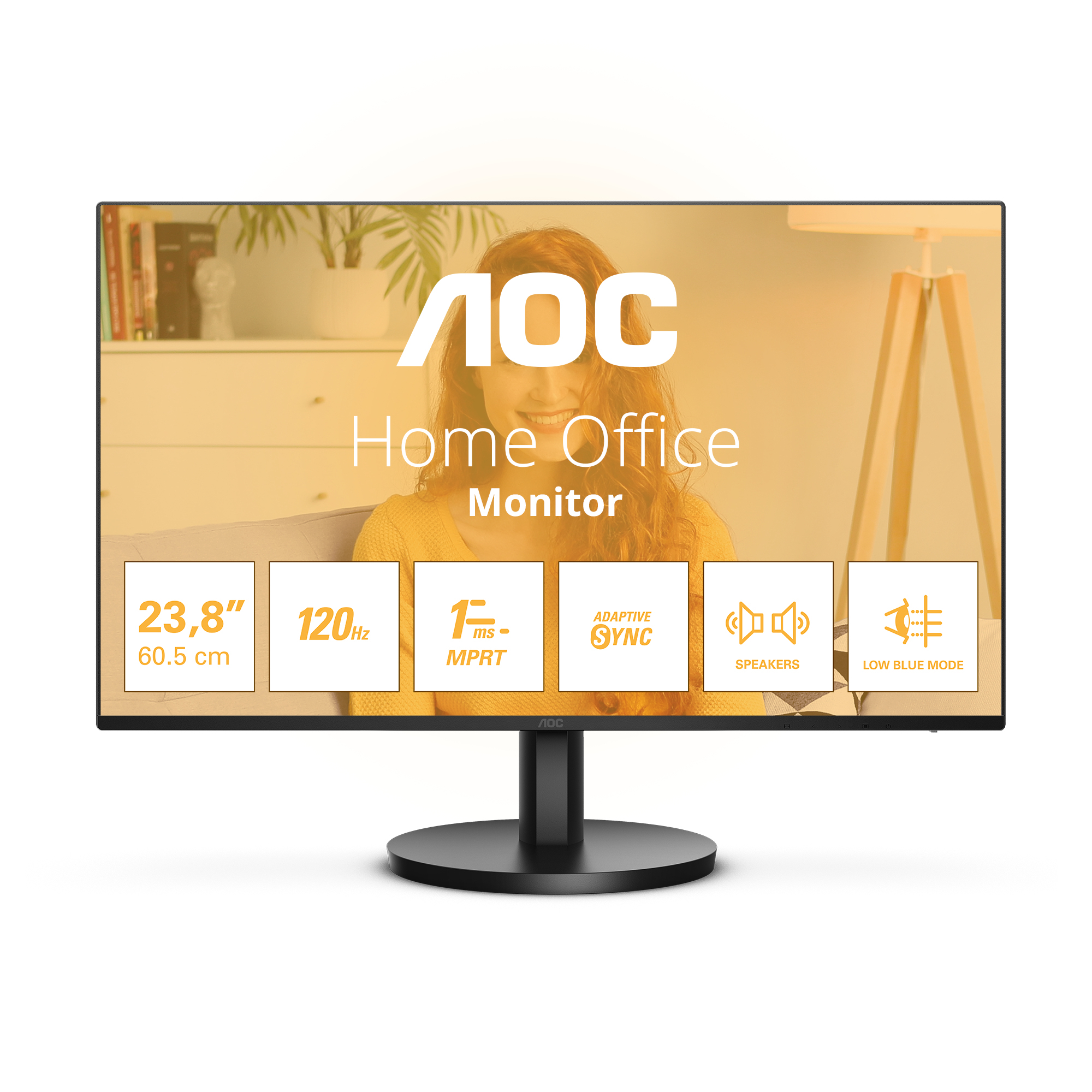 AOC 24B3QA2 computerskærm