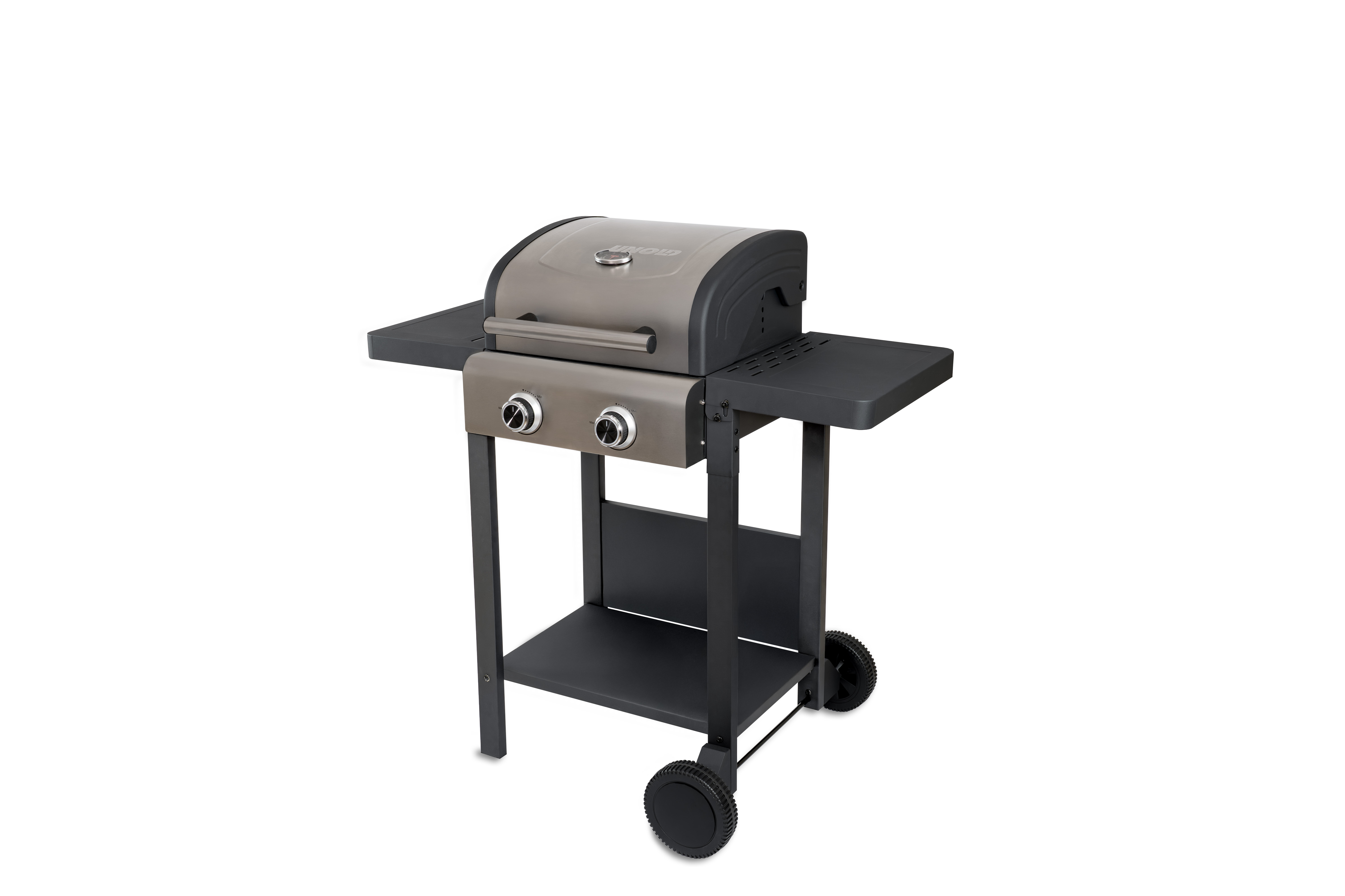 Unold 58595 Barbecue Grill-Wagen BUDDY Kurv Elektrisk Sort, Rustfrit stål 2600 W