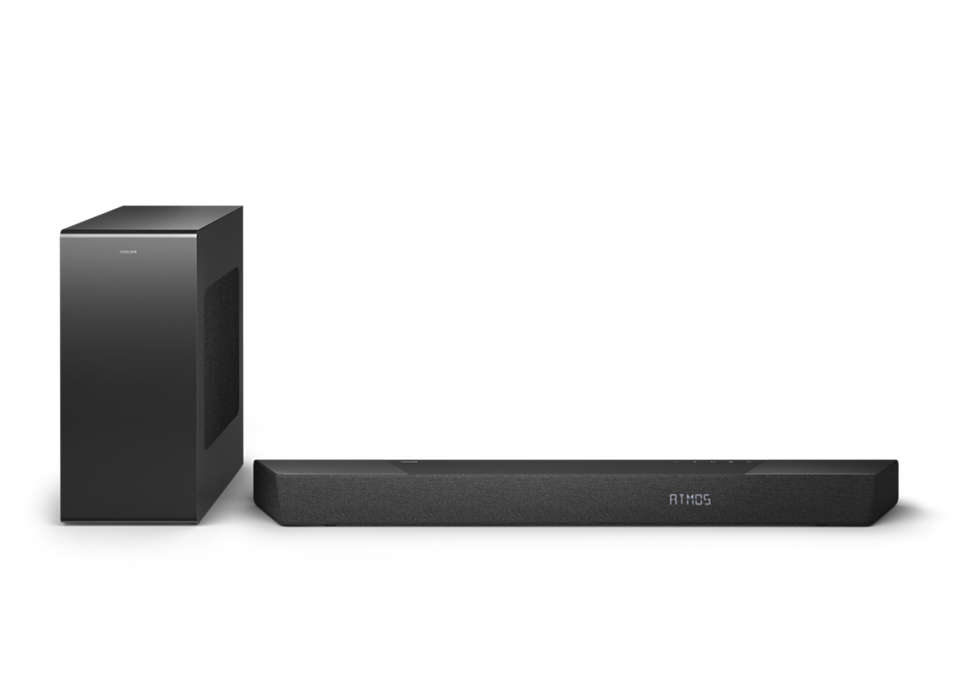 Philips TAB8907/10 SoundBar højttaler Sort 3.1.2 kanaler 720 W