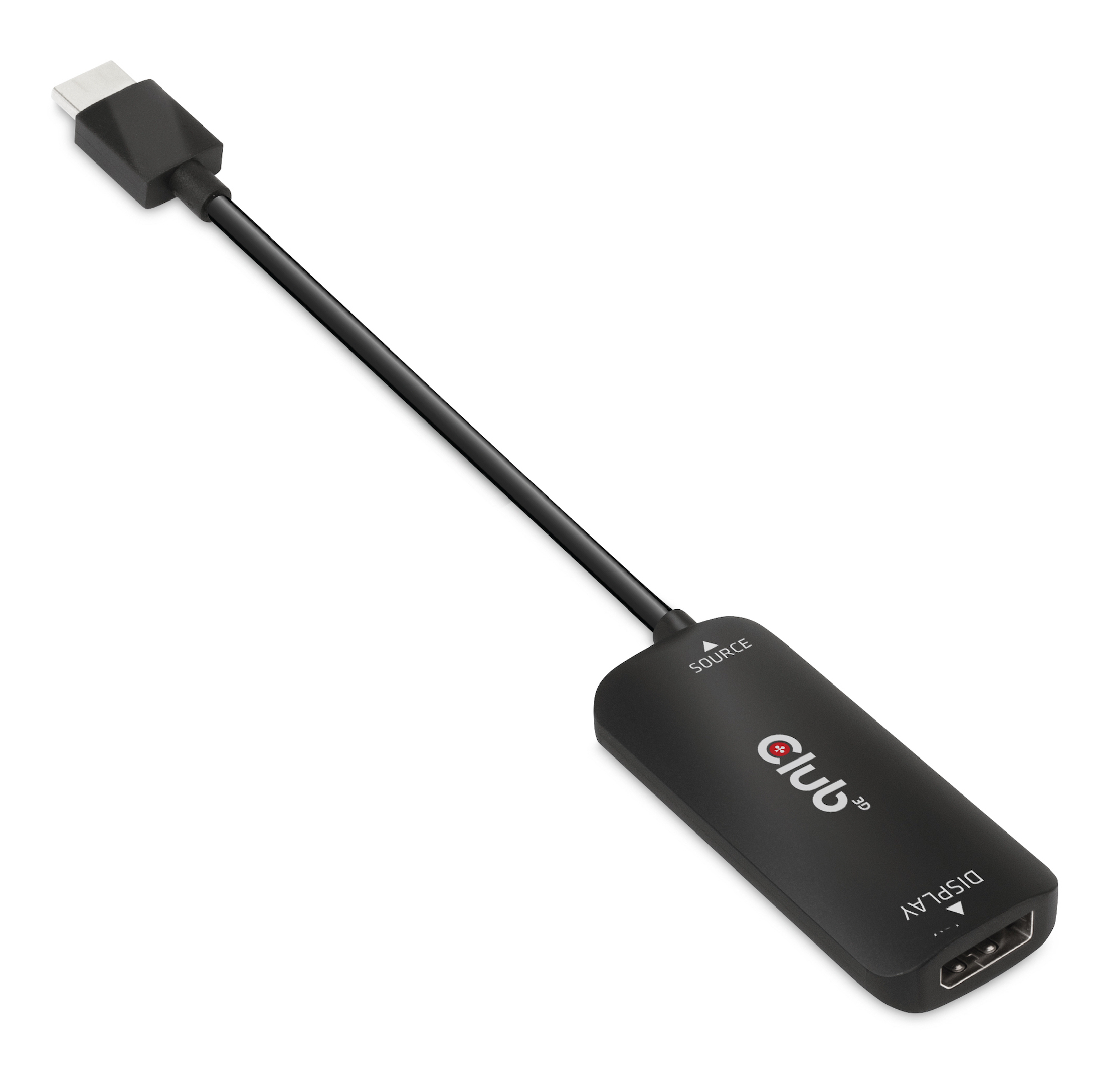 CLUB3D CAC-1335 videokabel adapter 1 m HDMI + USB DisplayPort Sort