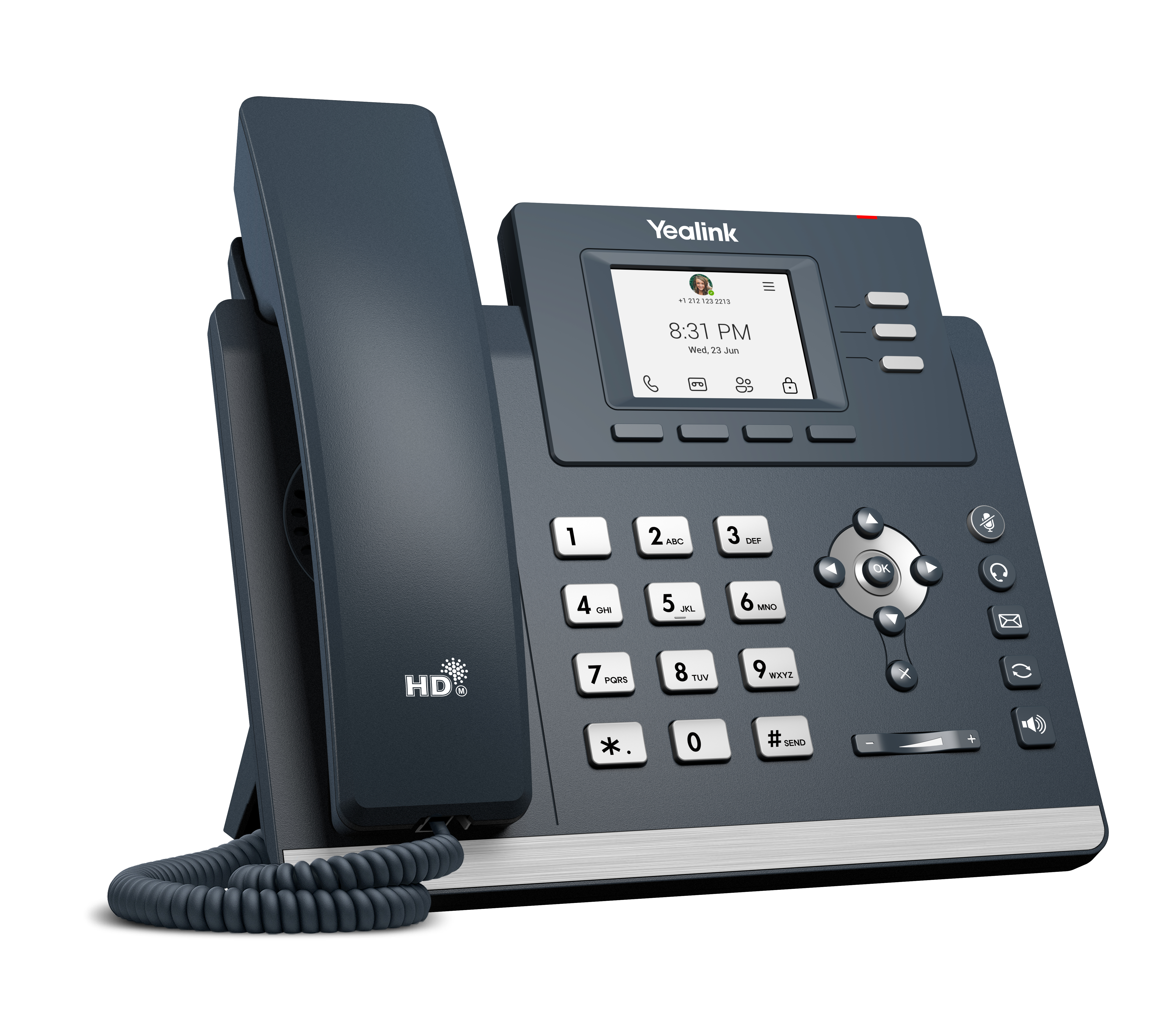 Yealink MP52 Microsoft Teams Edition IP-telefon Grå