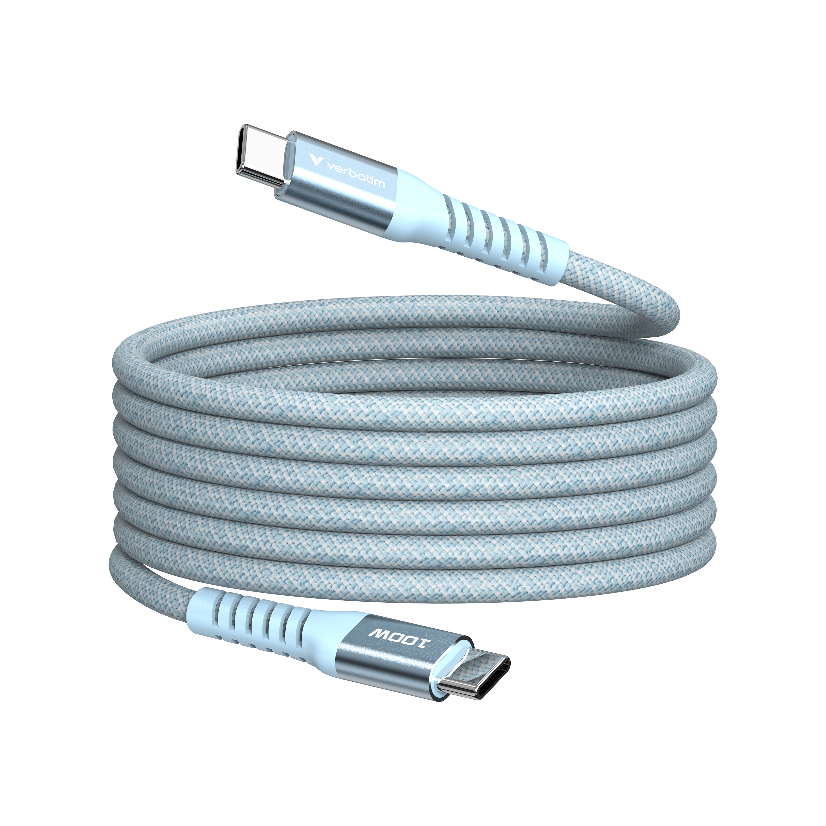 Verbatim 31856 USB-kabel USB 2.0 1,2 m USB C 0,48 Gbit/sek. 100 W Blå