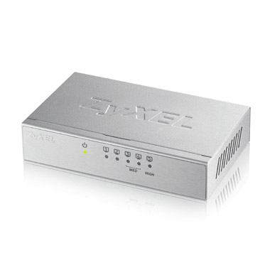 Zyxel GS-105B v3 Ikke administreret L2+ Gigabit Ethernet (10/100/1000) Sølv