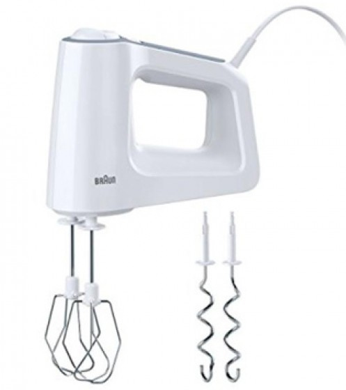 Braun HM 5000 WH Håndmixer 700 W Grå, Hvid