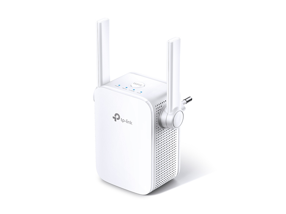 TP-Link RE305 netværk forlænger Netværksgentager Hvid 10, 100 Mbit/s
