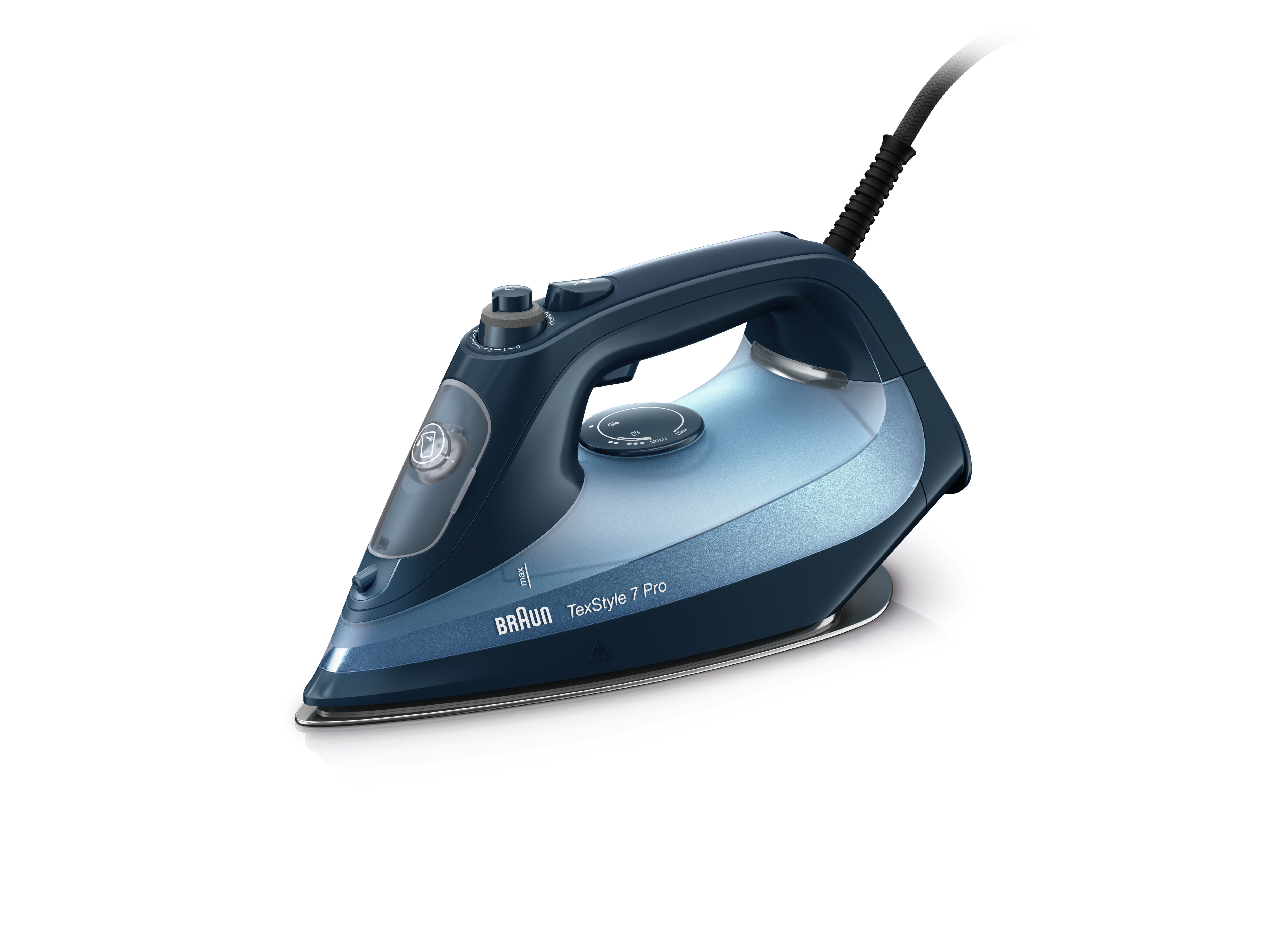 Braun TexStyle 7 Pro SI7160BL strygejern Dampstrygejern SteamGlide Advanced 3000 W Sort
