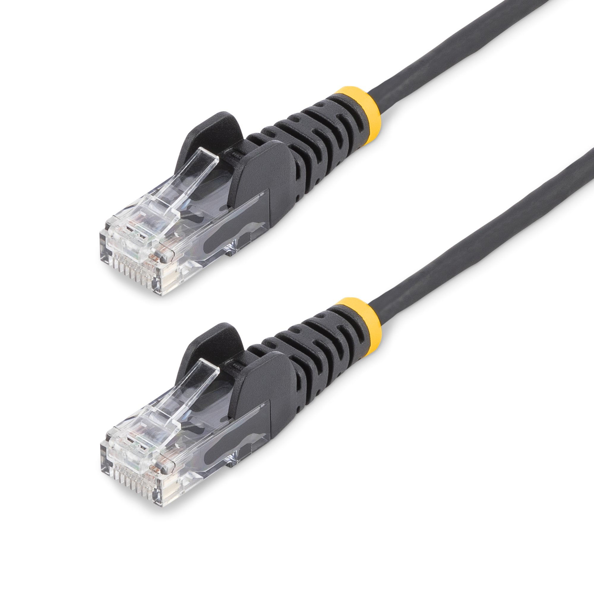 StarTech.com N6PAT25CMBKS netværkskabel 0,25 m Cat6 U/UTP (UTP) Rund