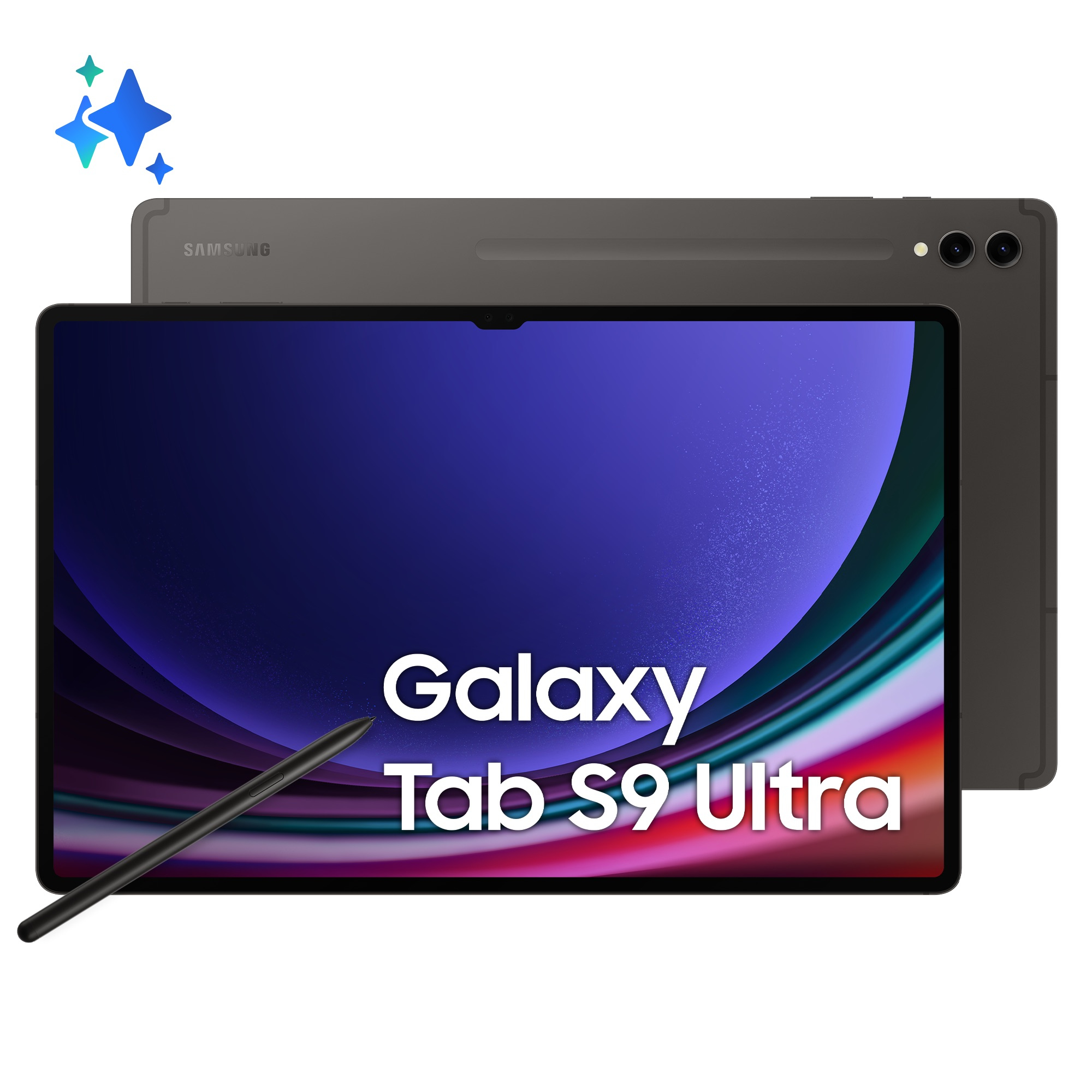 Samsung Galaxy Tab S9 Ultra Qualcomm Snapdragon 256 GB 37,1 cm (14.6") 12 GB Wi-Fi 6 (802.11ax) Android 13 Grafit