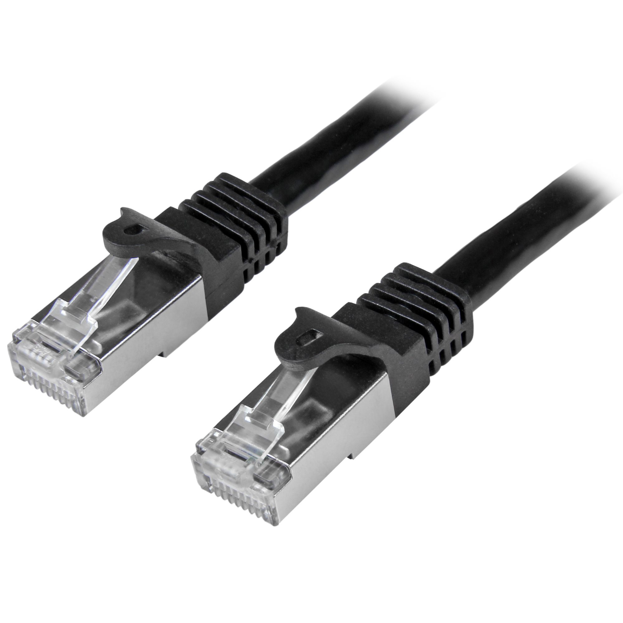 StarTech.com N6SPAT5MBK netværkskabel Sort 5 m Cat6 SF/UTP (S-FTP)