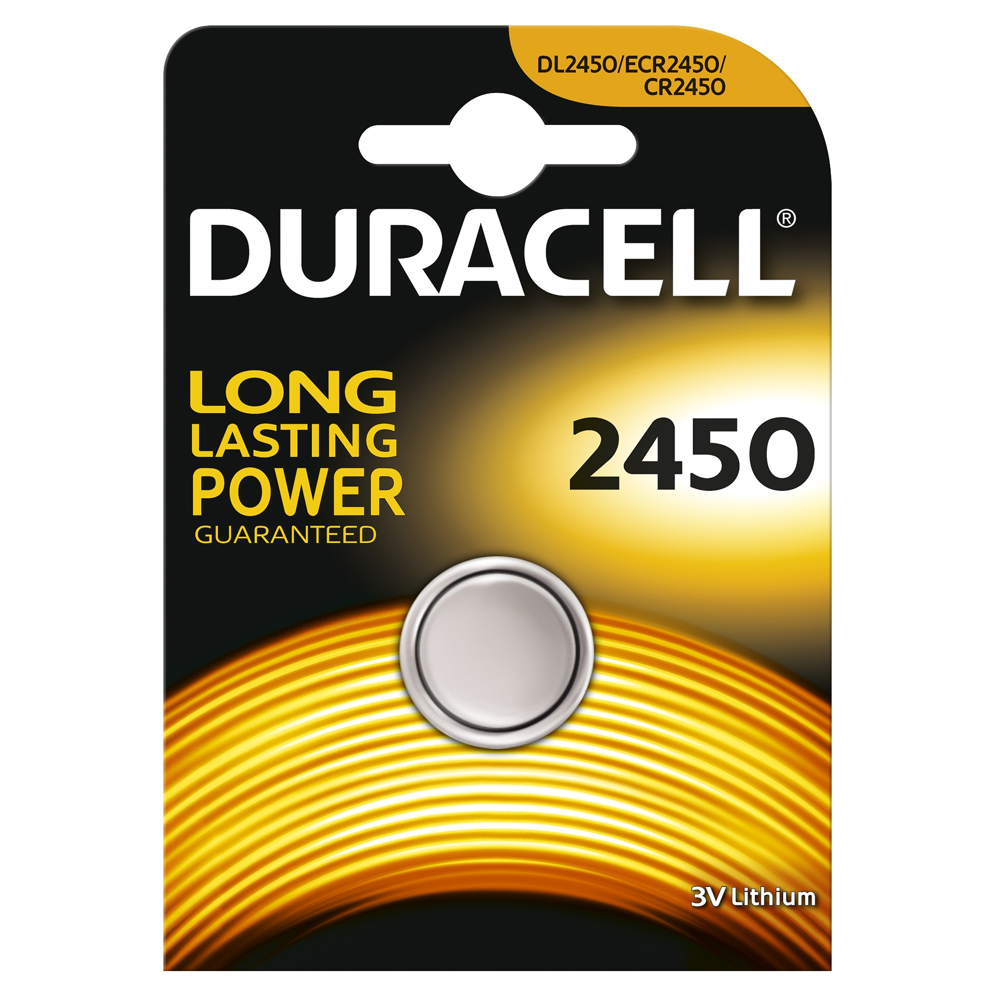 Duracell CR2450 3V Engangsbatteri Lithium