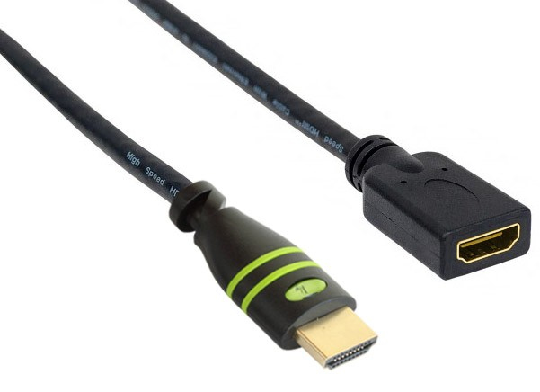 Techly ICOC-HDMI-4-EXT075 HDMI-kabel 7,5 m HDMI Type A (Standard) Sort