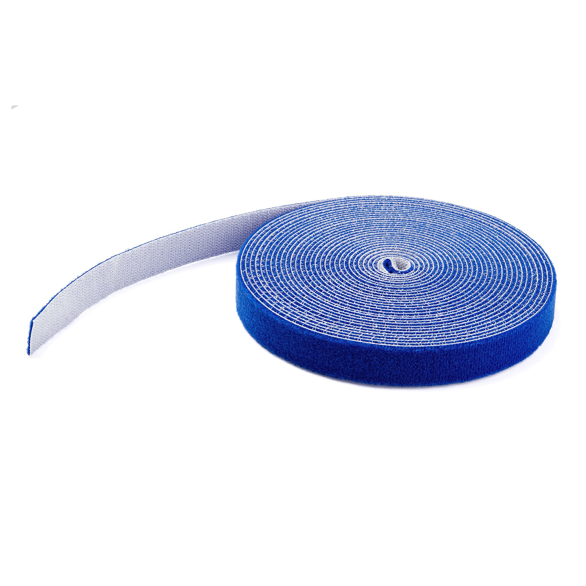 StarTech.com HKLP50BL kabelsamler Krog og løkke kabelbinder Nylon Blå 1 stk