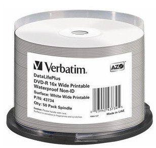 Verbatim DataLifePlus 4,7 GB DVD-R 50 stk