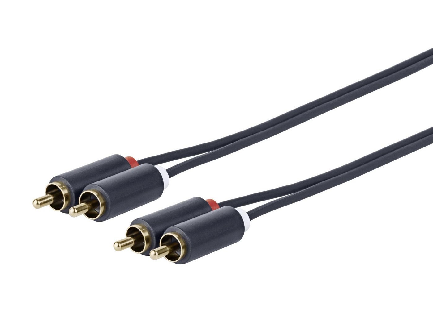 Vivolink PRORCARCA5 lydkabel 5 m 2 x RCA Sort