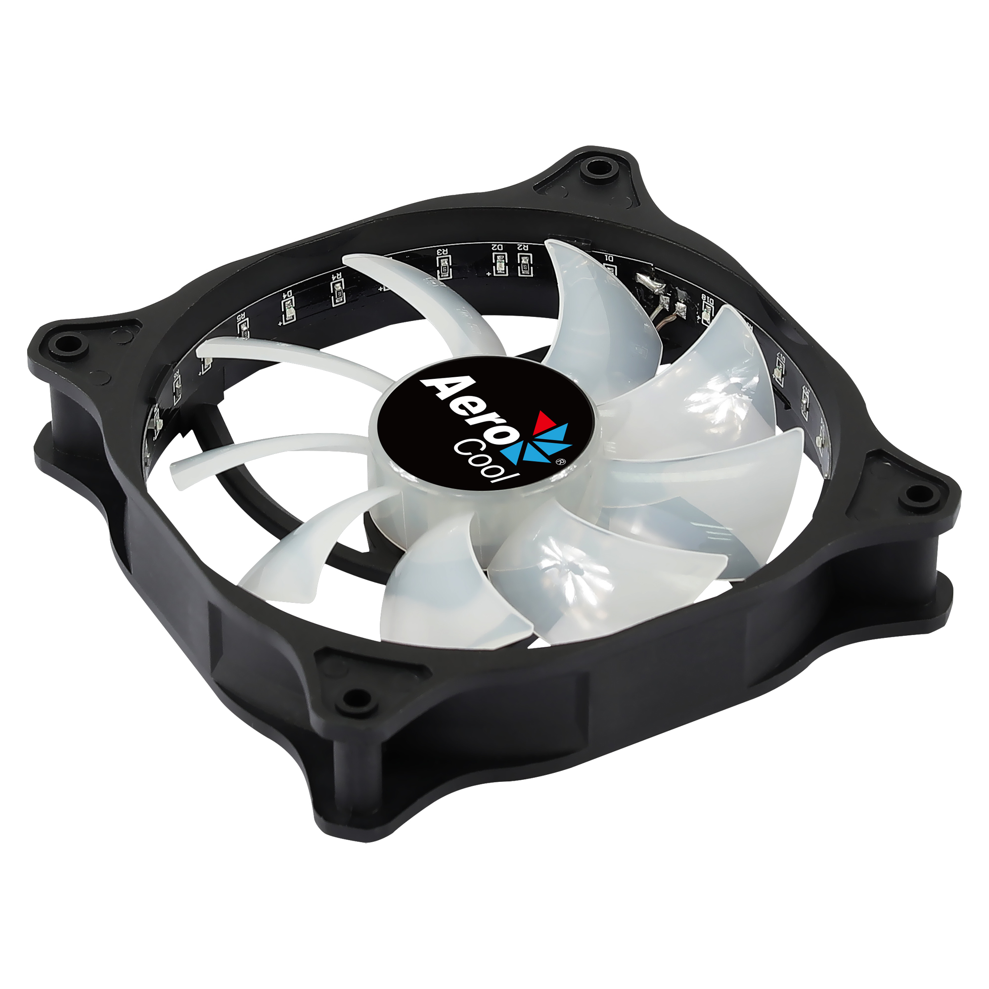 Aerocool Cosmo 12 Computerkabinet Ventilator 12 cm Sort