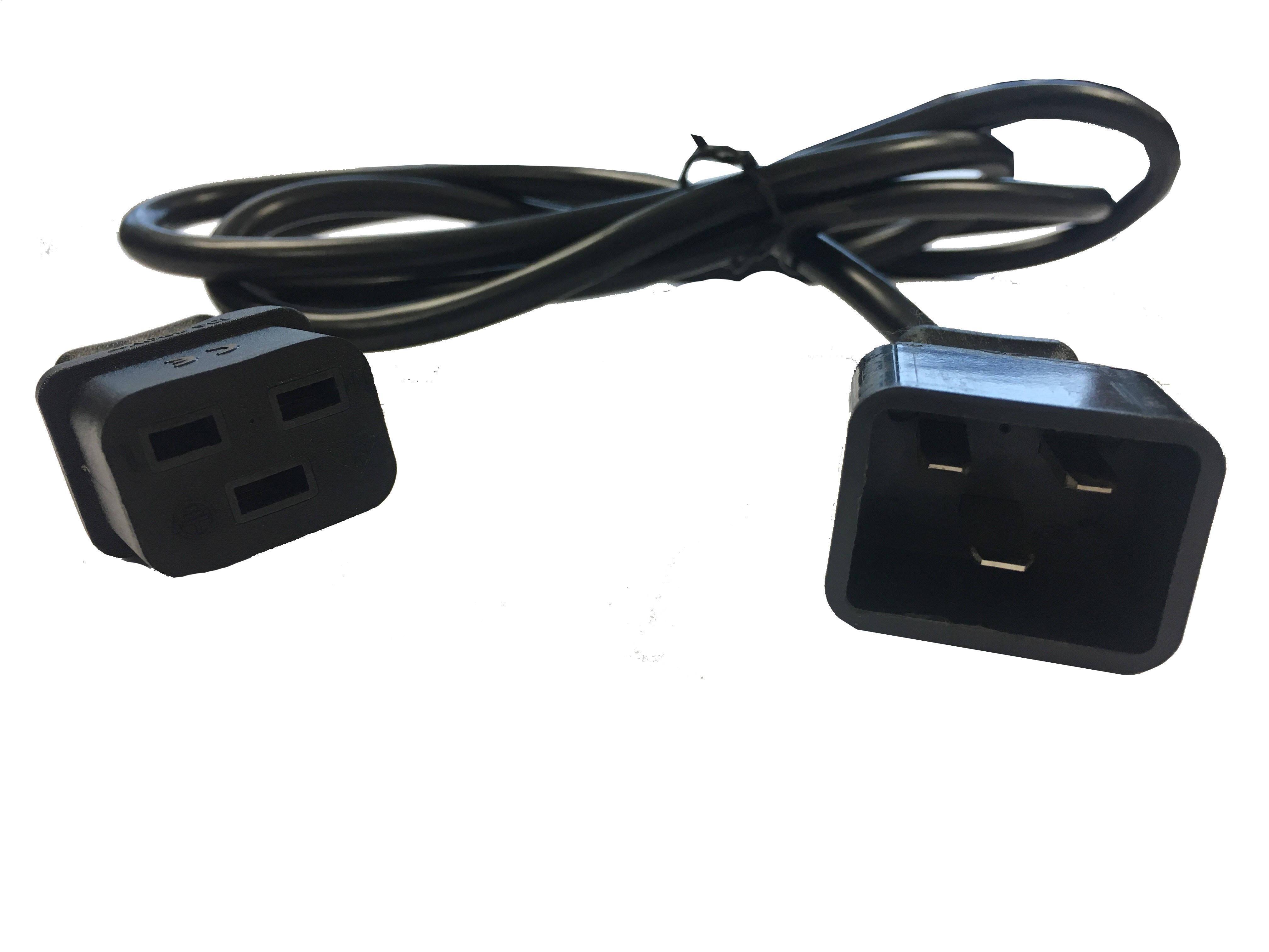 Salicru 663BA000002 el-ledning Sort 1,8 m C20 forbinder C19 forbinder