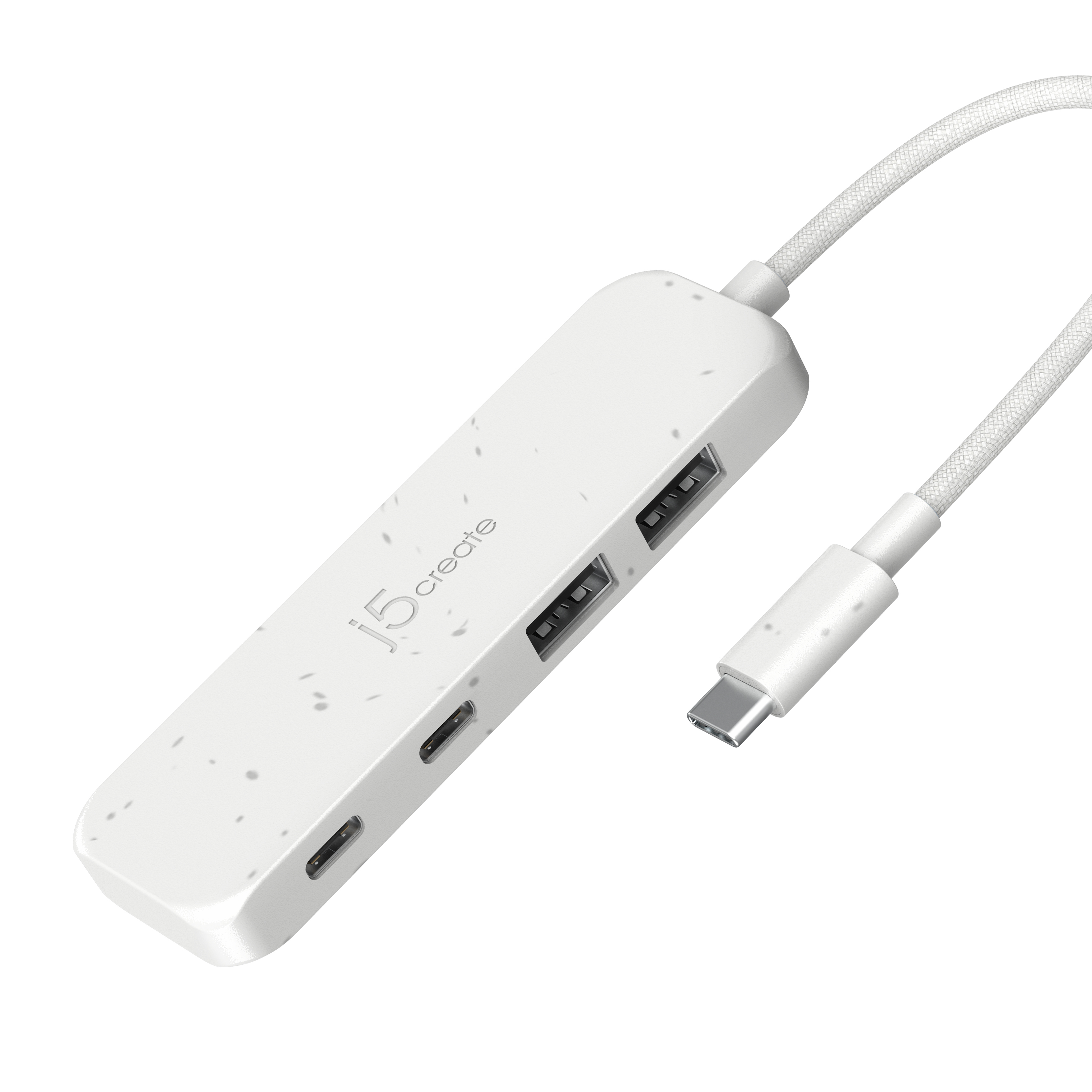 j5create Miljøvenlig USB-C til 4-port Type-C & Type-A Gen 2 Hub