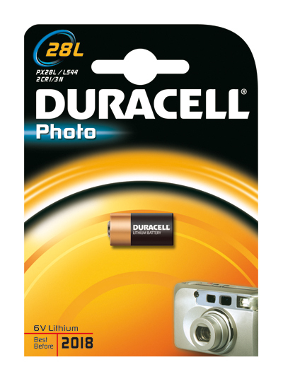Duracell Photo 28L Engangsbatteri Lithium