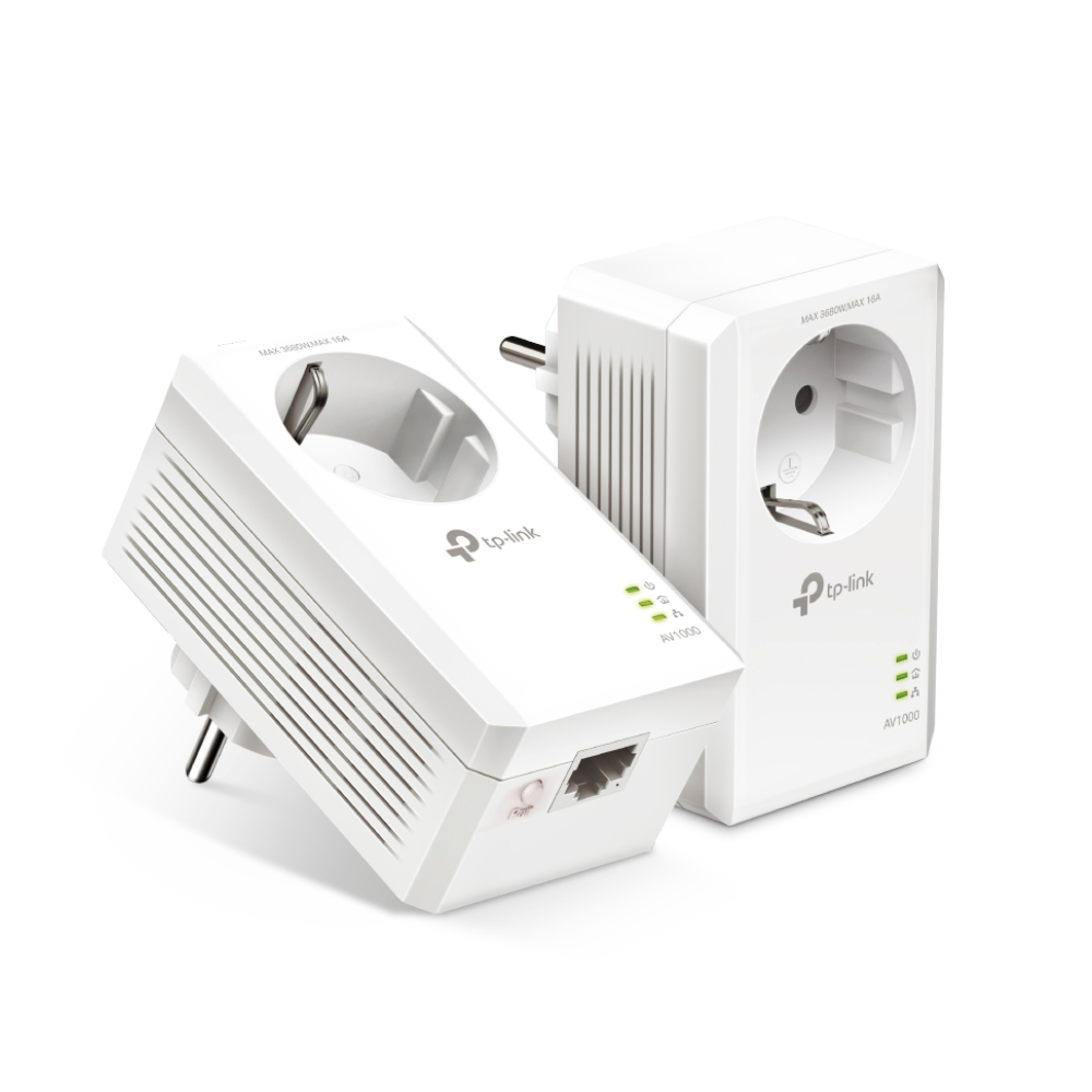 TP-Link TL-PA7017P KIT Power Line netværksadapter 1000 Mbit/s Ethernet LAN Hvid 2 stk