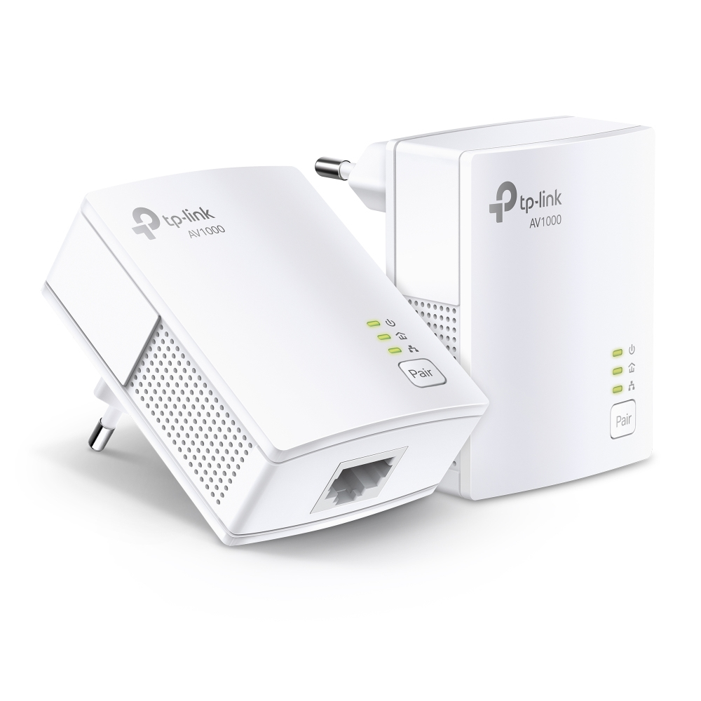 TP-Link TL-PA717KIT 1000 Mbit/s Ethernet LAN Hvid 2 stk