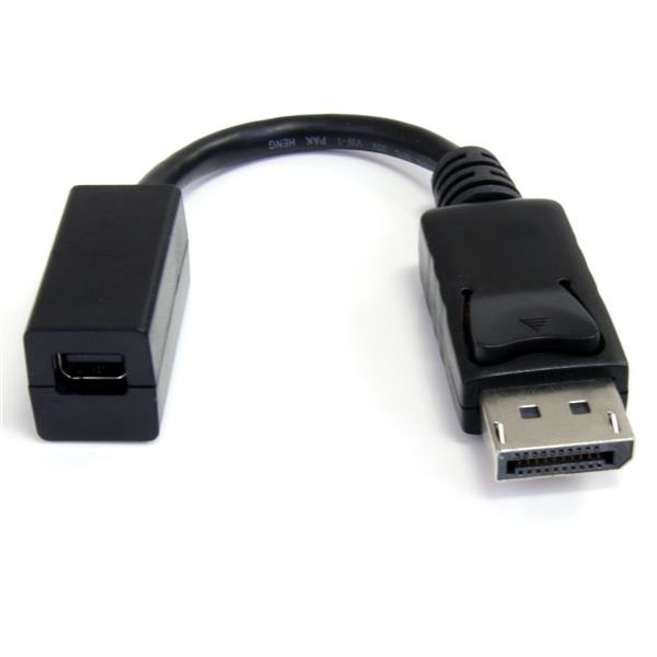 StarTech.com DP2MDPMF6IN DisplayPort kabel 0,152 m Mini DisplayPort Sort