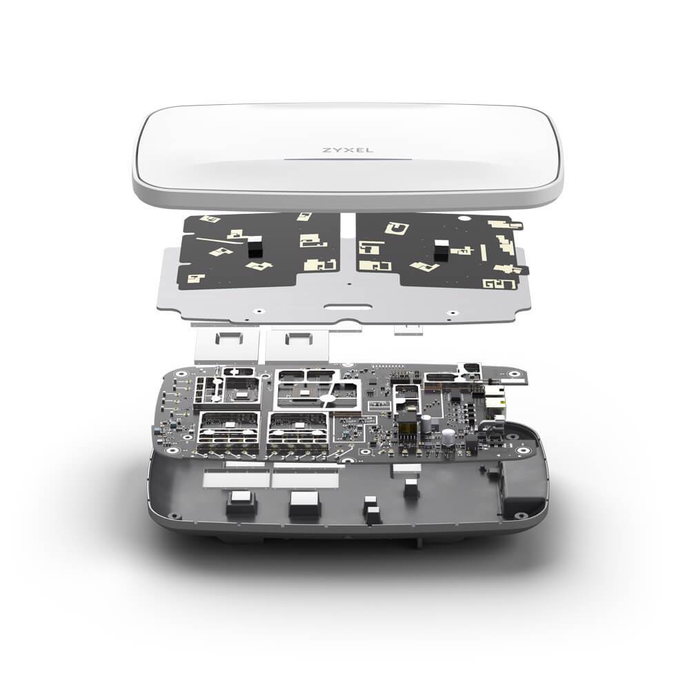 Zyxel WBE660S-EU0101F WLAN adgangspunkt 11530 Mbit/s Grå Strøm over Ethernet (PoE)