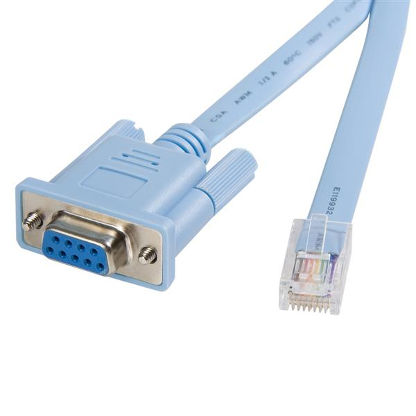 StarTech.com DB9CONCABL6 KVM-kabel Blå 1,8 m