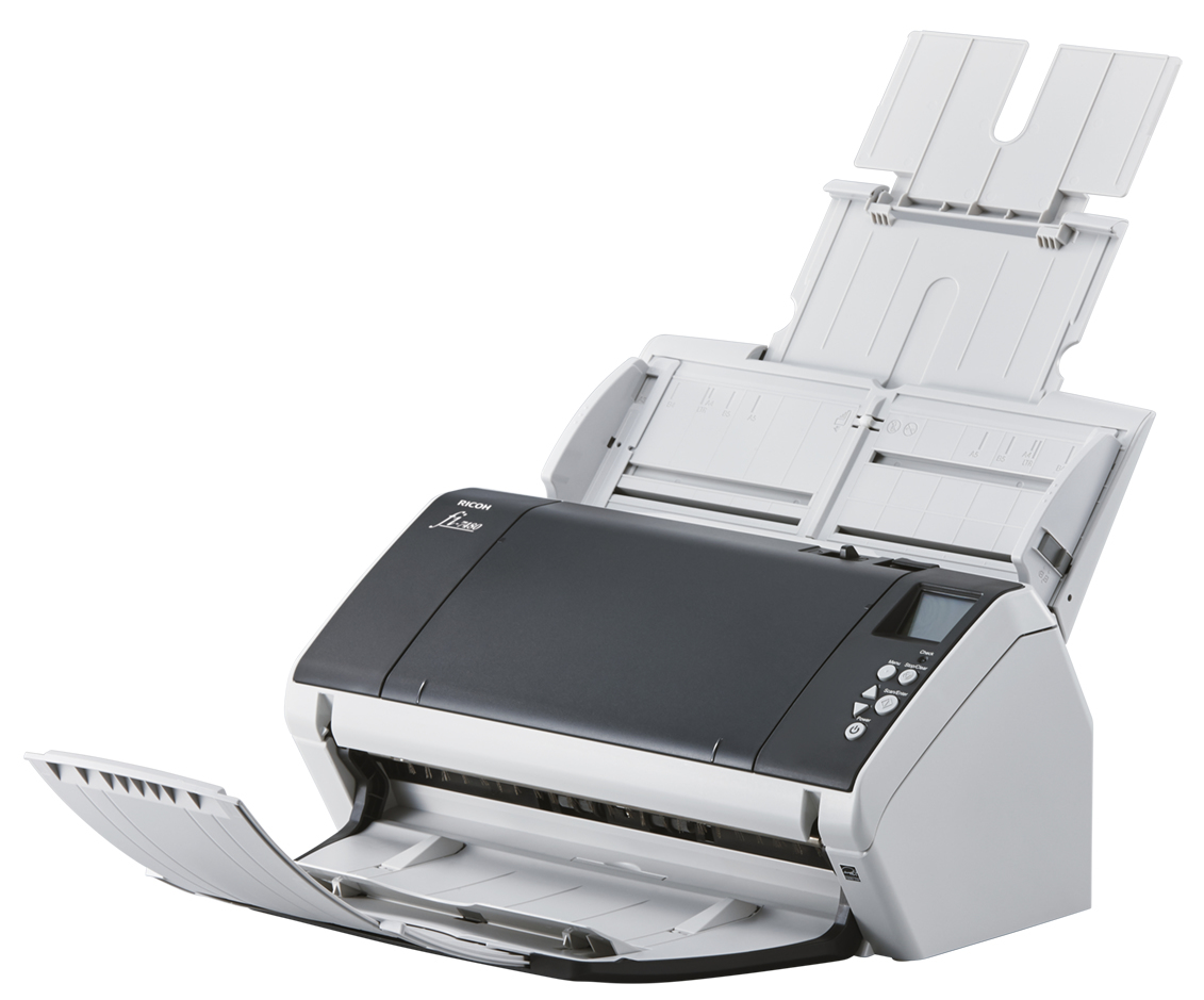 Ricoh fi-7480 ADF-scanner 600 x 600 dpi A3 Grå, Hvid