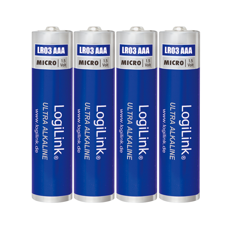 LogiLink LR03B4 husholdningsbatteri Engangsbatteri AAA Alkaline