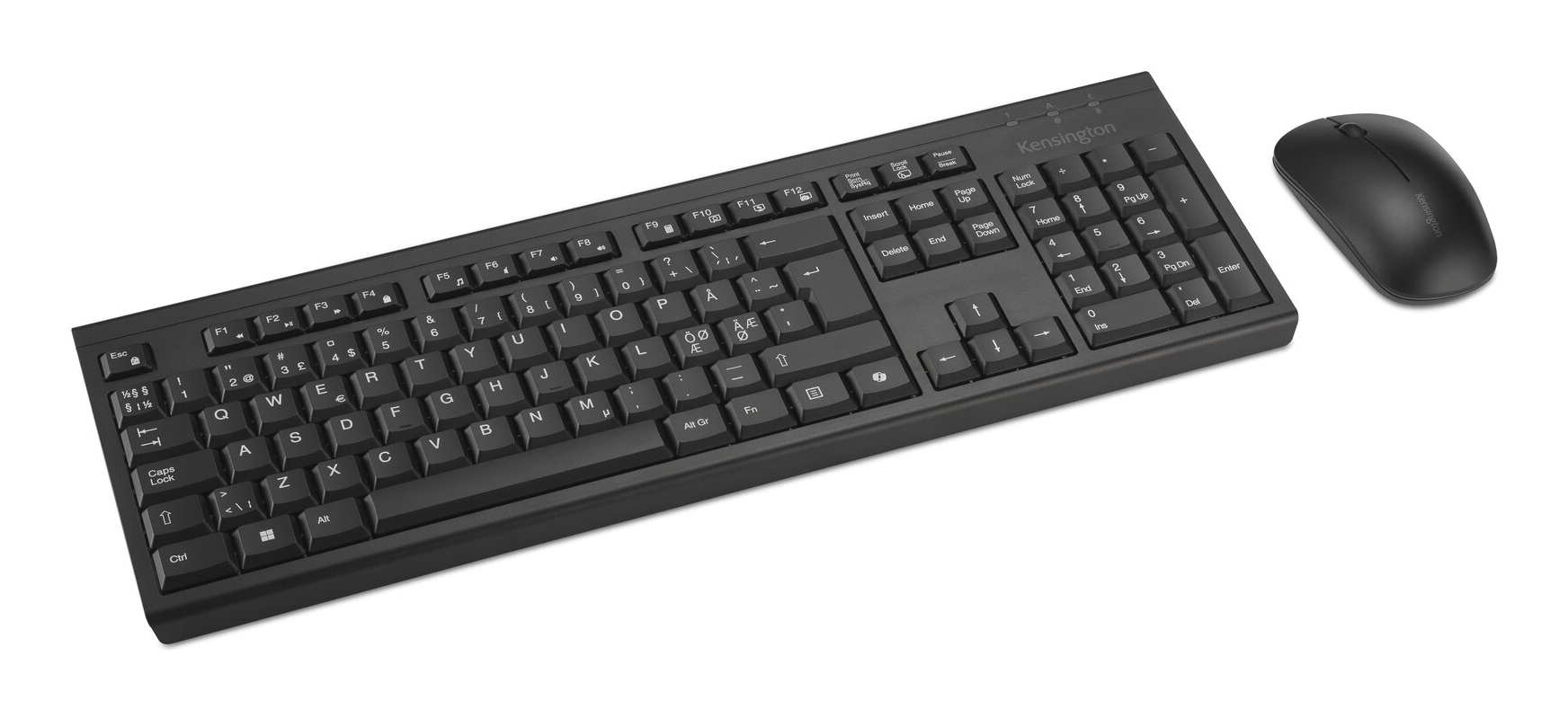 Kensington KM270 EQ genopladeligt tastatur- og mus-sæt – trådløst