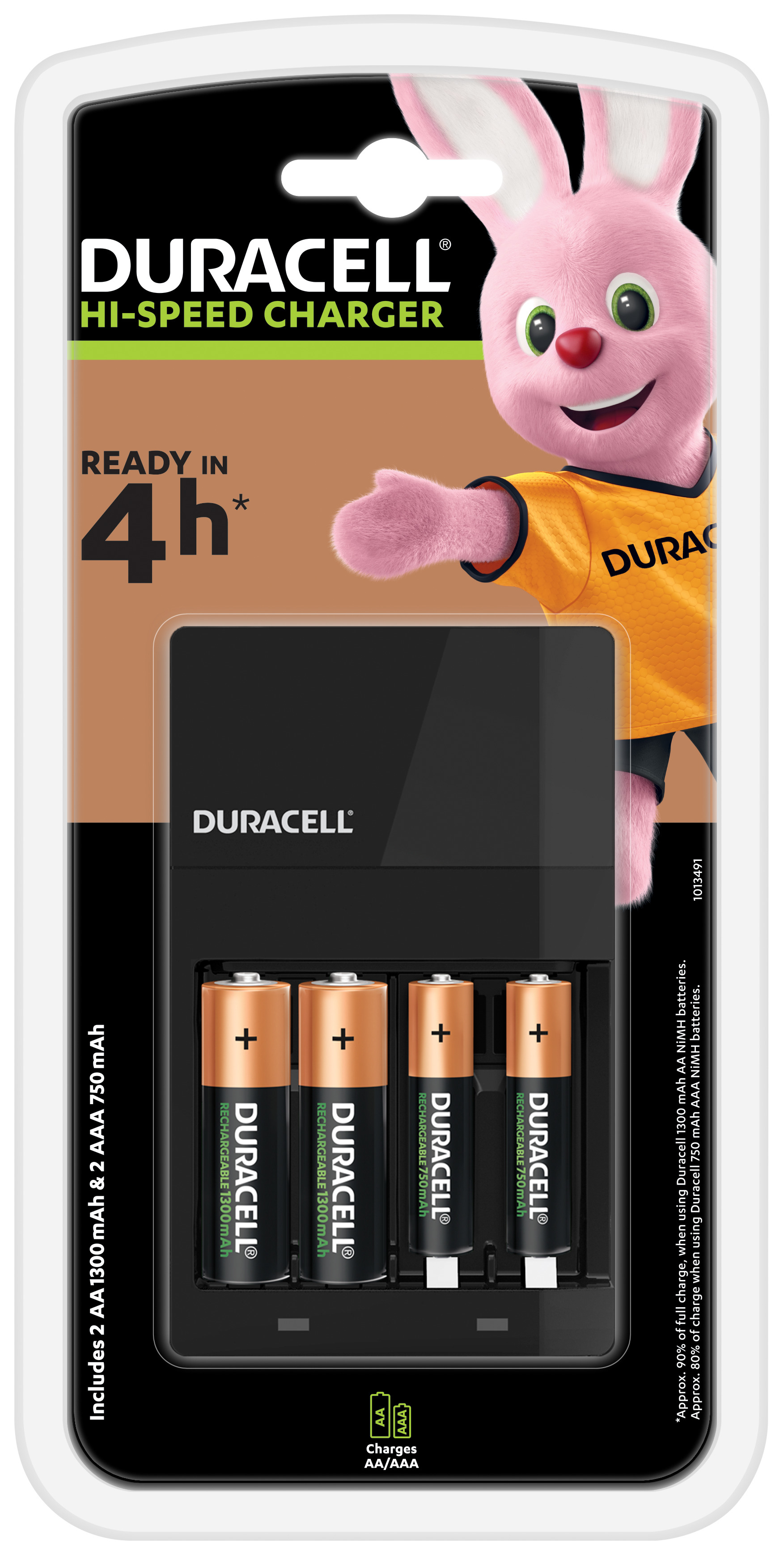 Duracell CEF14 batterioplader Husholdningsbatteri Vekselstrøm