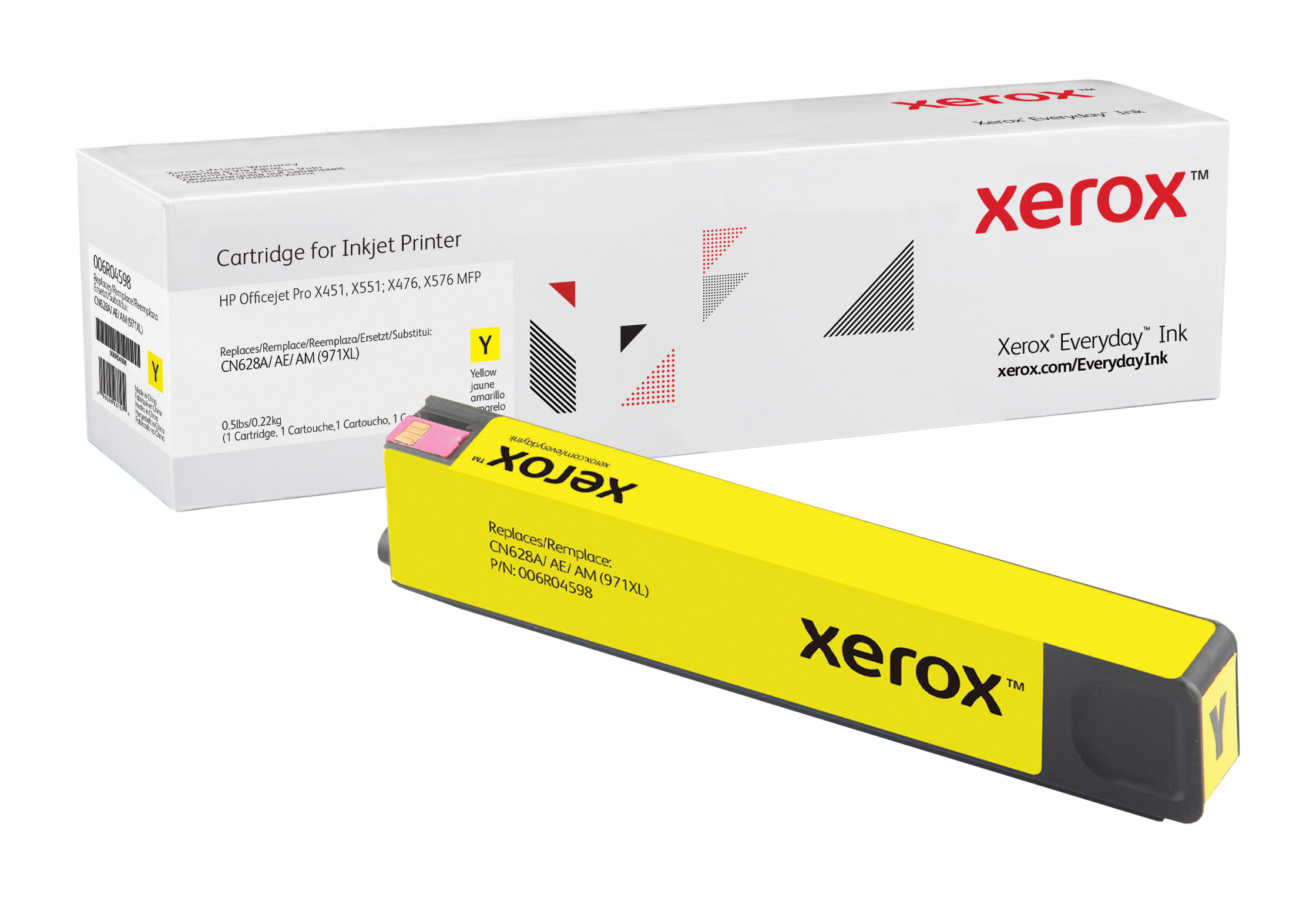 Everyday™ Gul Toner by Xerox compatible with HP 971XL (CN628AE, CN628A, CN628AM), Høj kapacitet