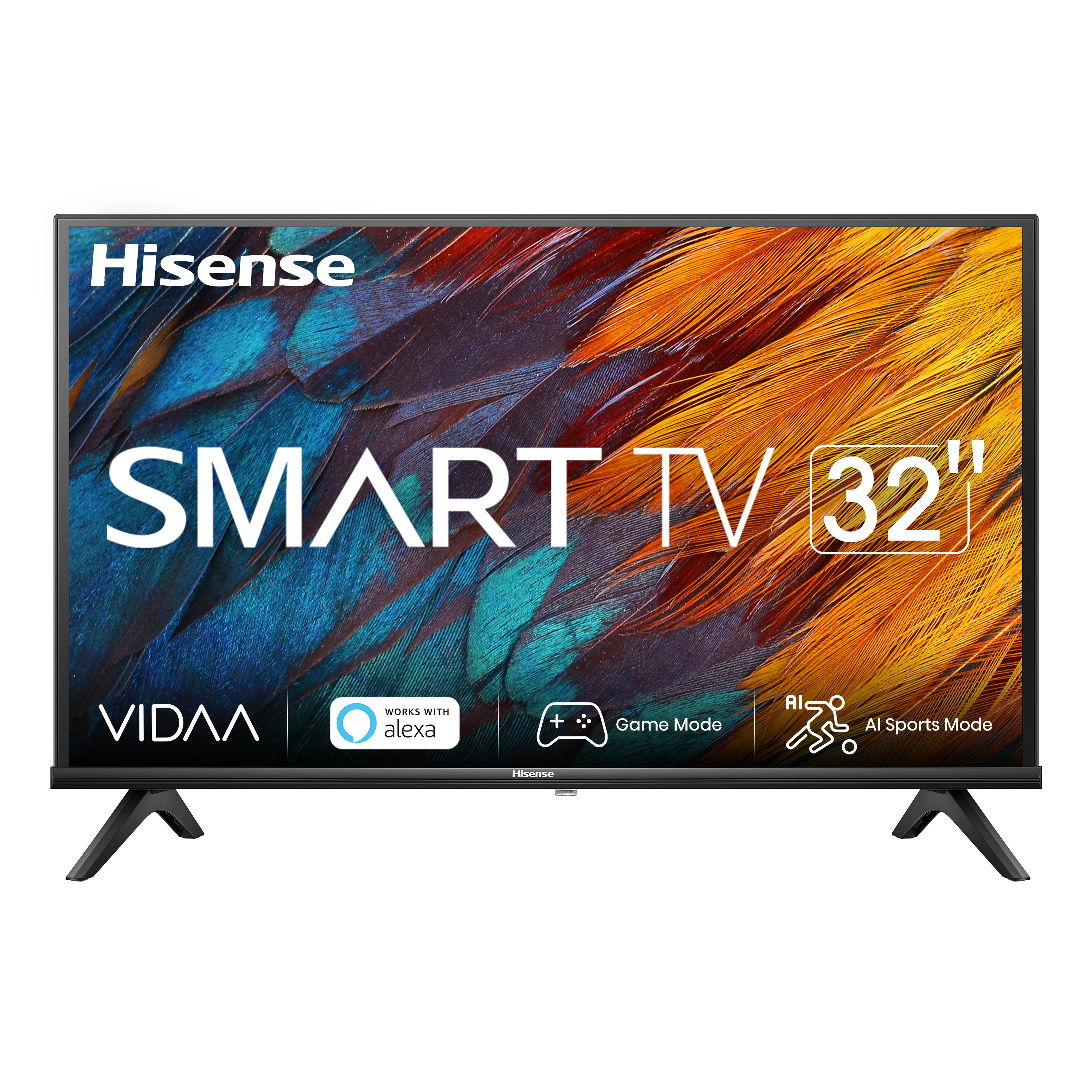 Hisense 32A4K 81,3 cm (32") HD Smart TV Wi-Fi Sort 200 cd/m²