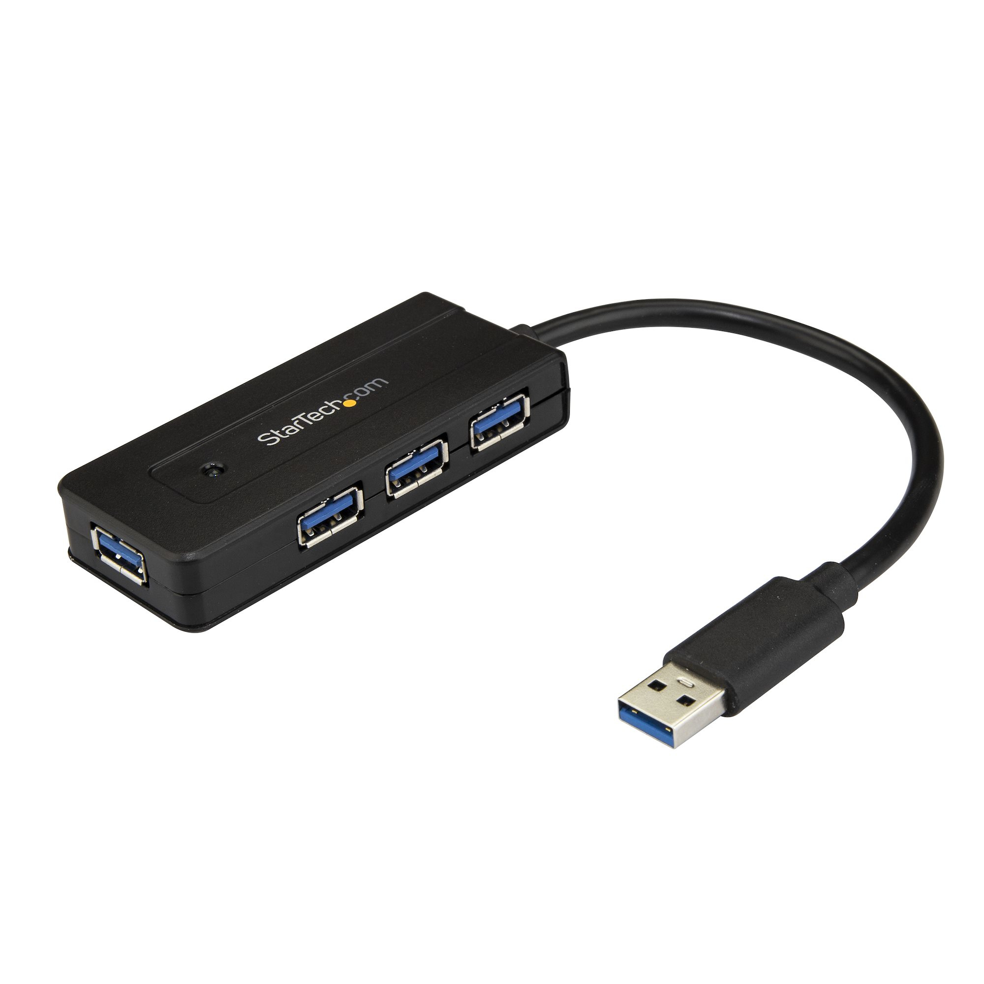 StarTech.com ST4300MINI interface hub USB 3.2 Gen 1 (3.1 Gen 1) Type-A 5000 Mbit/s Sort