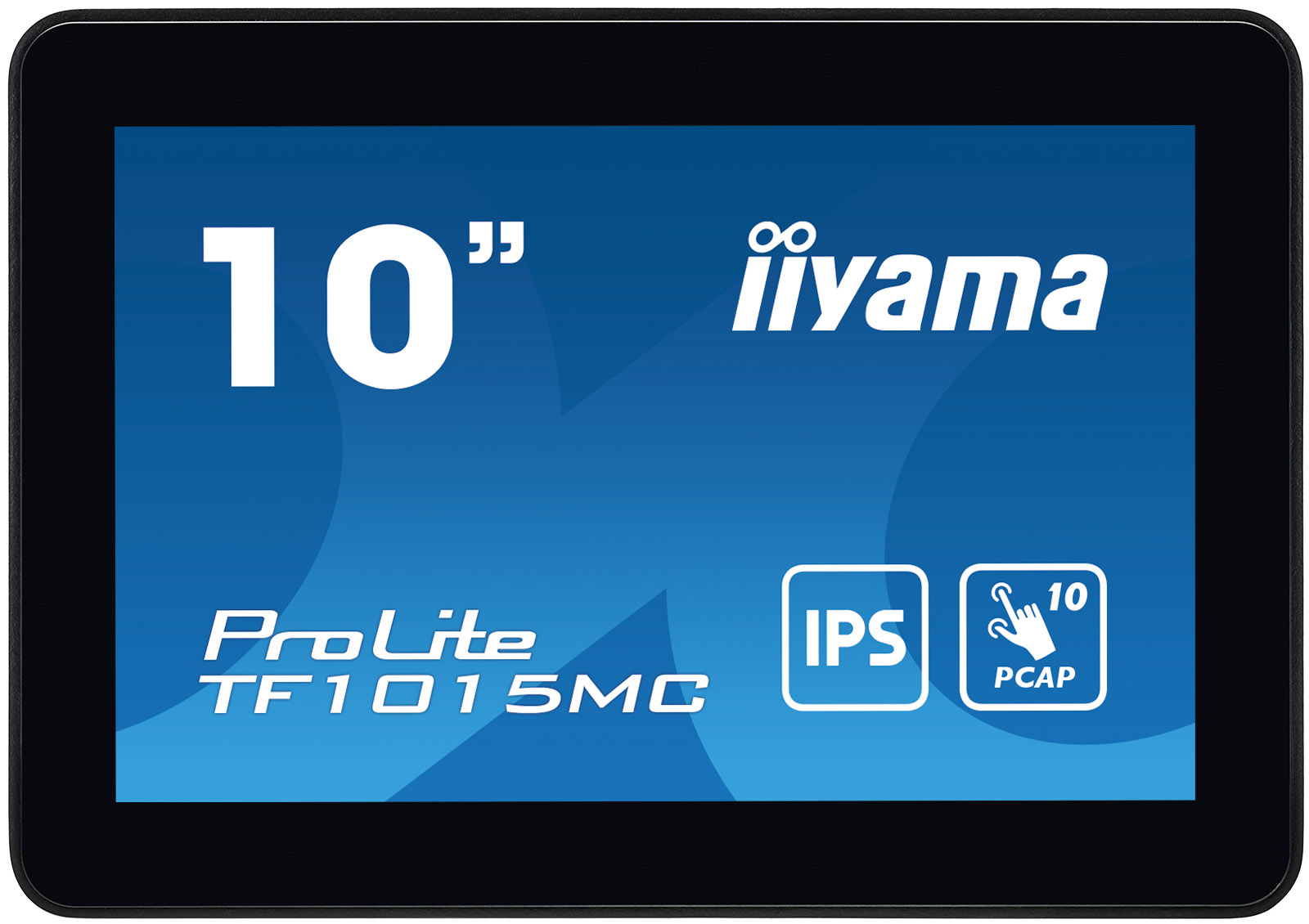 iiyama TF1015MC-B3 skilte display Interaktivt fladpanel 25,6 cm (10.1") LED 500 cd/m² HD Sort Berøringsskærm