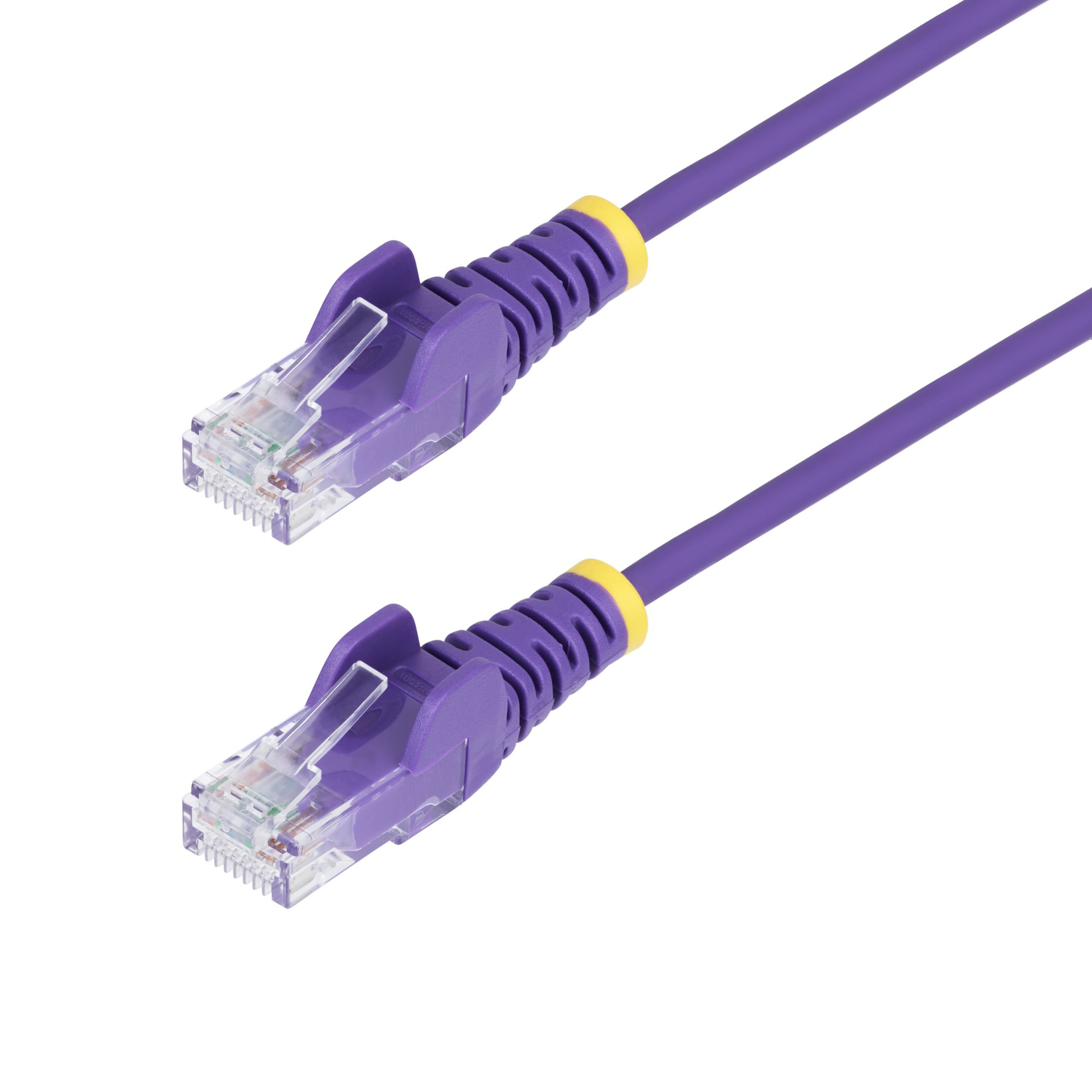 StarTech.com N6PAT25CMPLS netværkskabel Lilla 0,25 m Cat6 U/UTP (UTP) Rund