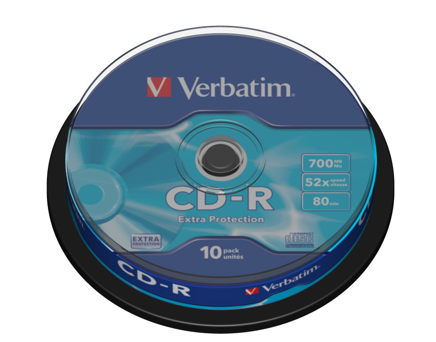 Verbatim CD-R Extra Protection 700 MB 52x 10 stk