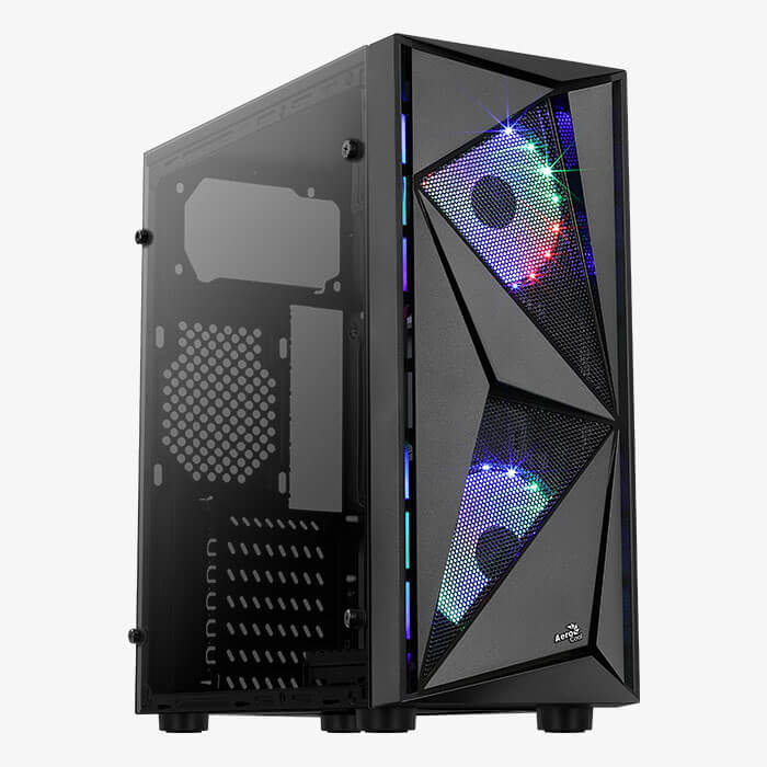 Aerocool Glider Tempered Glass Sort