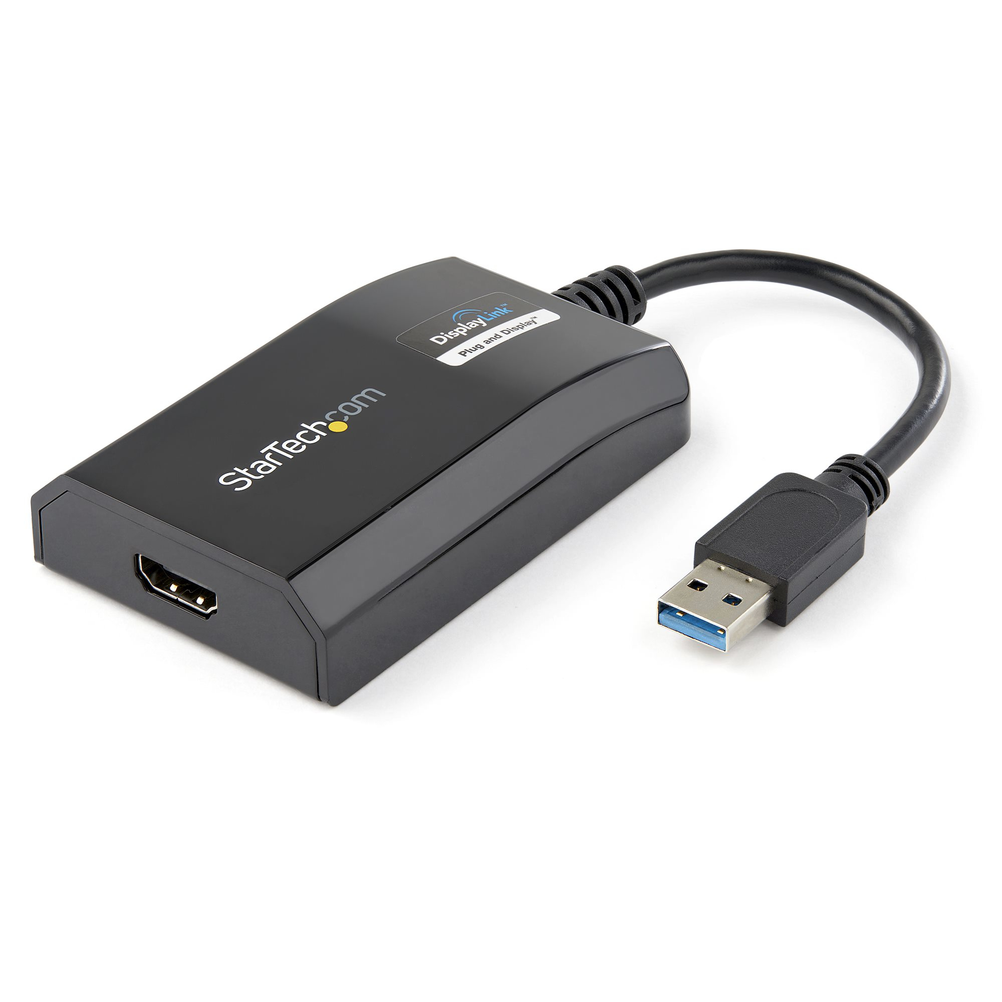 StarTech.com USB32HDPRO USB grafisk adapter 1920 x 1200 pixel Sort