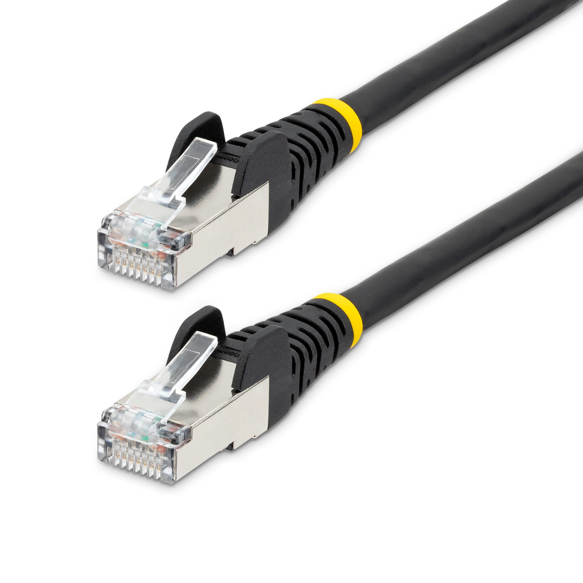 StarTech.com NLBK-750-CAT6A-PATCH netværkskabel Sort 7,5 m S/FTP (S-STP)