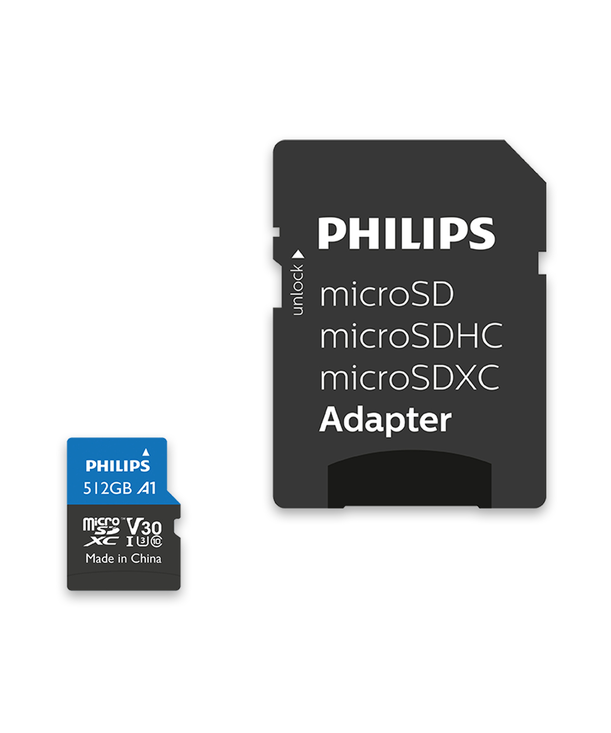 Philips FM51MP65B/00 hukommelseskort 512 GB MicroSDHC UHS-I Klasse 10