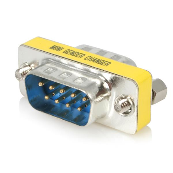 StarTech.com GC9SM kabel kønsskifter DB-9 Sølv